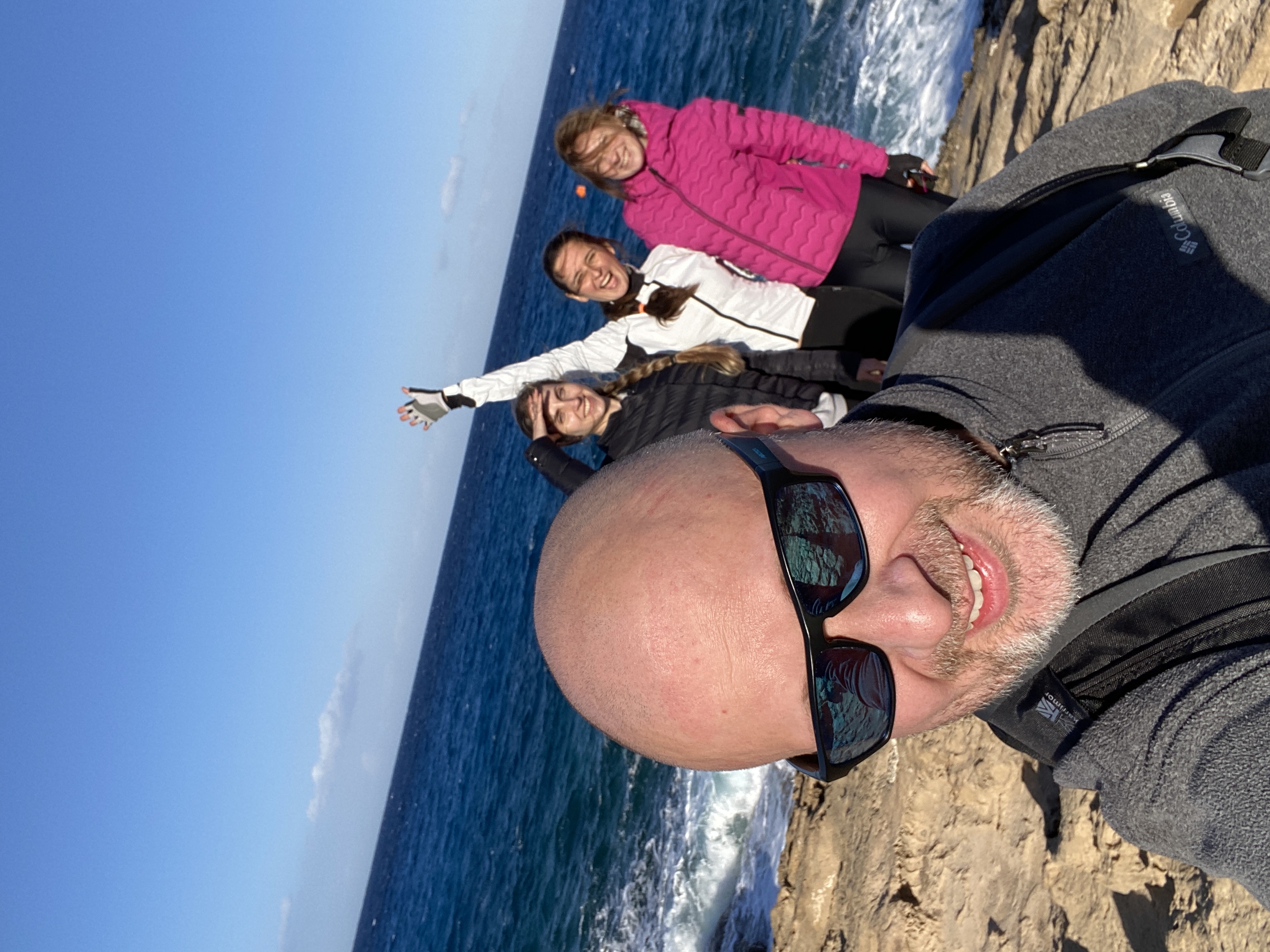 Travellers enjoying a multi-day Cyprus adventure by the sea